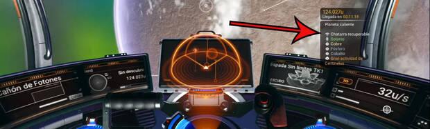 No Man's Sky - Métodos para conseguir unidades: Buscar y vender chatarra recuperable