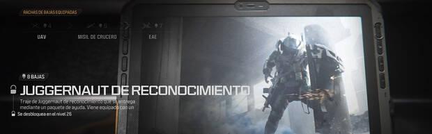 Call of Duty Modern Warfare 3 (2023) - Racha de bajas: Juggernaut de reconocimiento