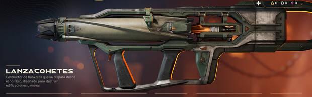 Highguard - Arma de incursi�n Lanzacohetes