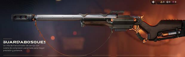 Highguard - Arma de tirador larga distancia Guardabosques