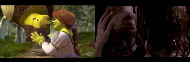 Shrek 2 referencia a Misi�n: Imposible