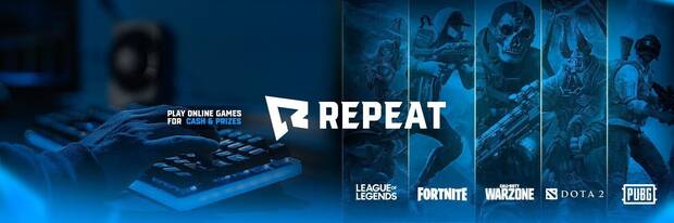 RepeatGG tiene torneos de LoL, Dota, PUBG, Fortnite y Warzone