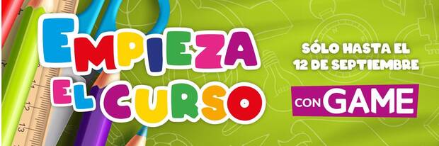 Ofertas GAME Empieza el curso