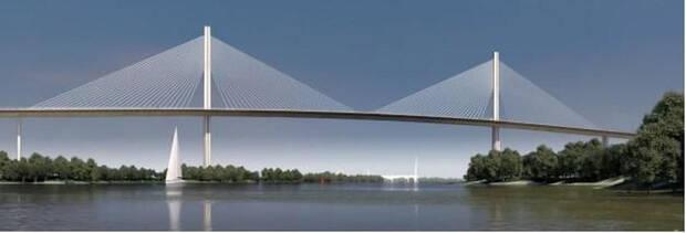 Puente de la SE-40 en Sevilla