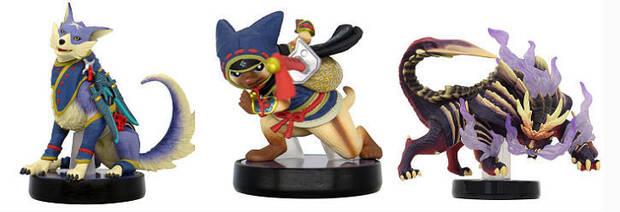 Monster Hunter Rise - Figuras Amiibo especiales con recompensas únicas