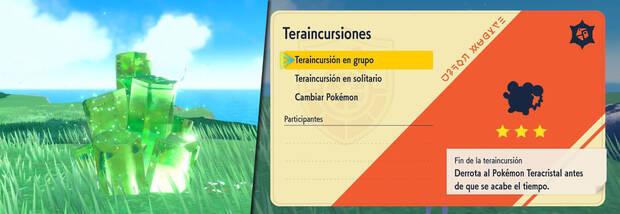 Pokémon Escarlata y Púrpura - Cómo participar en Teraincursiones