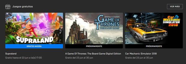 Juegos gratis de Epic Games Store 16 de junio 2022