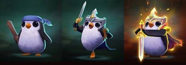 Evolución de Minileyendas en TFT