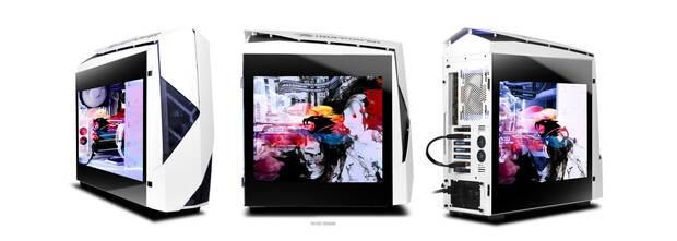 As� es Snowblind, un PC de sobremesa que incluye una pantalla en su propia caja Imagen 2