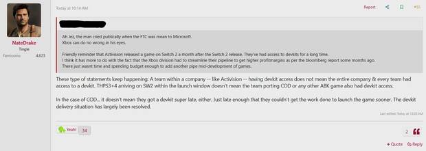 Nintendo habr�a solucionado el problema de los kits de desarrollo de Switch 2