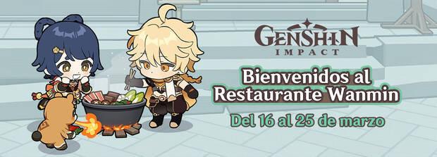 Evento web Bienvenidos al Restaurante Wanmin