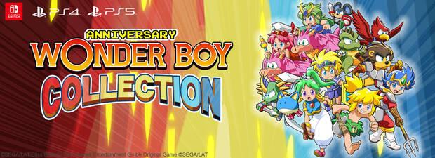 Wonder Boy Anniversary Collection PS5, PS4 y Switch edicin completa