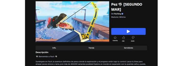 Mejores juegos de Roblox: Fisch