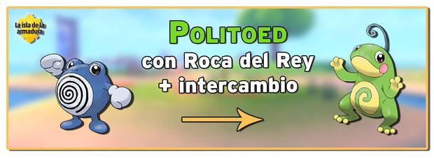 Cómo evolucionar a Poliwhirl en Politoed en Pokémon Espada y Escudo