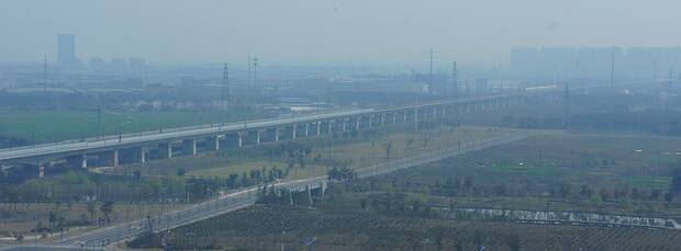 Gran Puente de Danyang–Kunshan en China