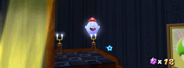 Todos los poderes y habilidades en Super Mario Galaxy: Mario Fantasma