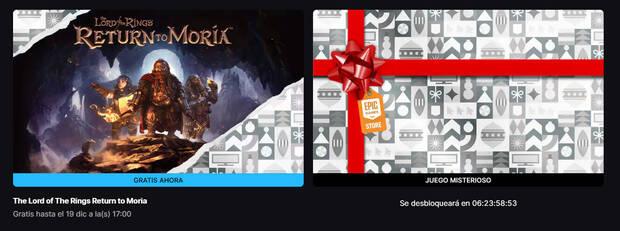 Nuevo juego gratis de Epic Games Store.