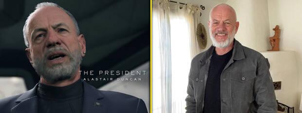 Death Stranding 2 - Cameo de Alastair Duncan