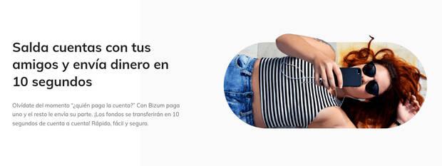 L�mites para realizar pagos entre particulares en Bizum