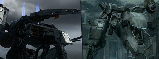 Death Stranding 2 - Similitud entre el DHV Magellan y la cabeza de Metal Gear REX