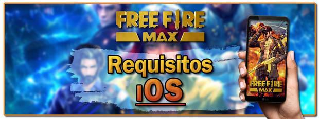Requisitos mínimos de Free Fire MAX en iOS