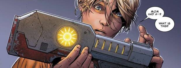 La pistola de elementos de Star-Lord