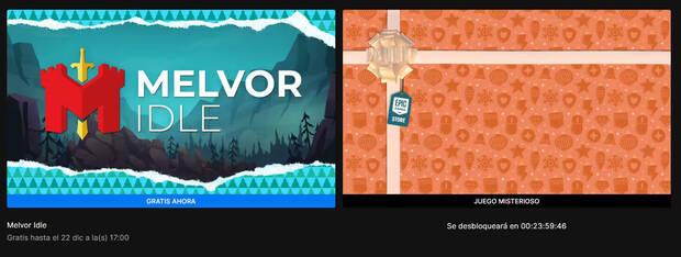 Nuevos juegos gratis de EPic Games Store.