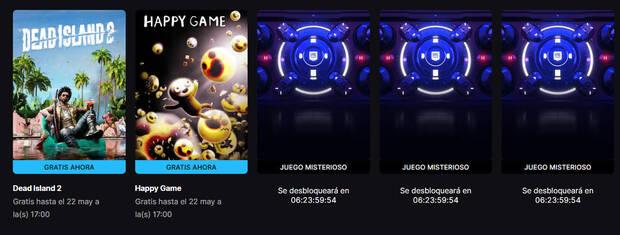 Juegos gratis de esta semana en Epic Games Store.