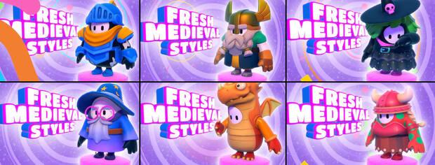 Nuevas skins y disfraces de la Temporada 2 de Fall Guys