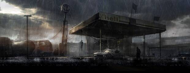 Concept art de 'Daylight'.