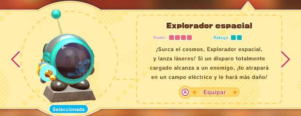 Kirby y la tierra olvidada - Habilidad Explorador espacial