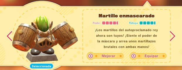 Kirby y la tierra olvidada - Habilidad Martillo enmascarado