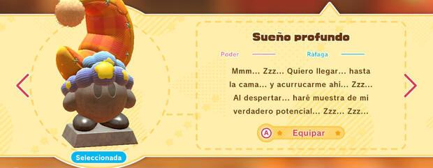 Kirby y la tierra olvidada - Habilidad Sueño profundo