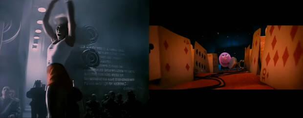 Escena homenaje en Del revs 2 al anuncio del Macintosh de Apple