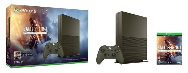 Microsoft presenta nuevos packs de Xbox One S y Battlefield 1 Imagen 4