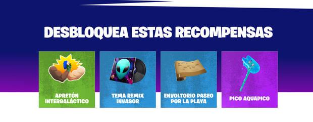 Recompensas de Amistad a tope en Fortnite