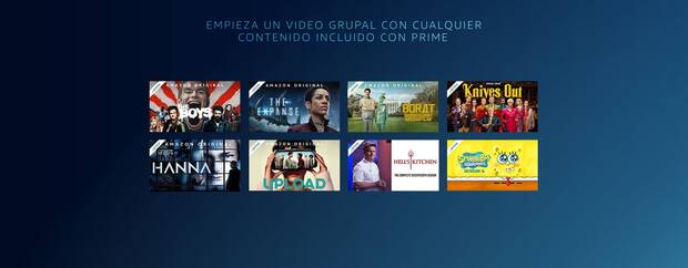 V�deo Grupal en Amazon Prime Video