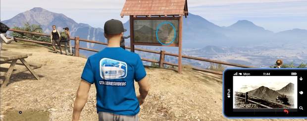 GTA Online - Pista de la Búsqueda del tesoro - Ubicación #03: Vinewood Hills