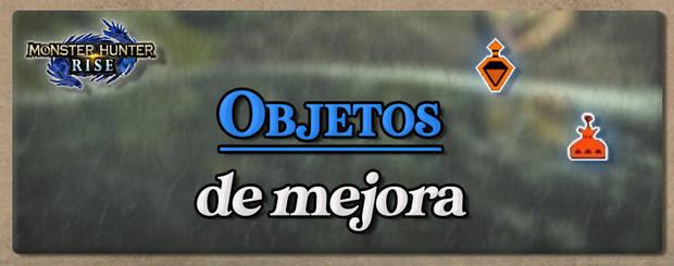 Monster Hunter Rise - Objetos de mejora