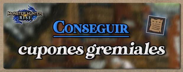 Monster Hunter Rise - Conseguir cupones gremiales