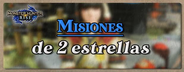 Monster Hunter Rise - Misiones de aldea nivel 2 estrellas