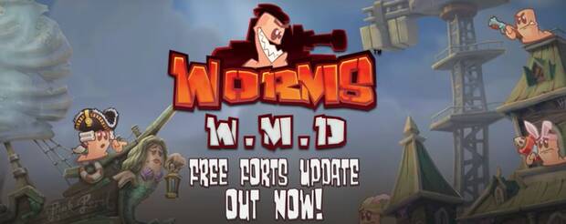 Worms W.M.D se actualiza de forma gratuita para recibir un nuevo modo Imagen 2