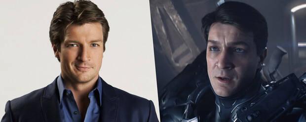 Actores y famosos en videojuegos: Nathan Fillion