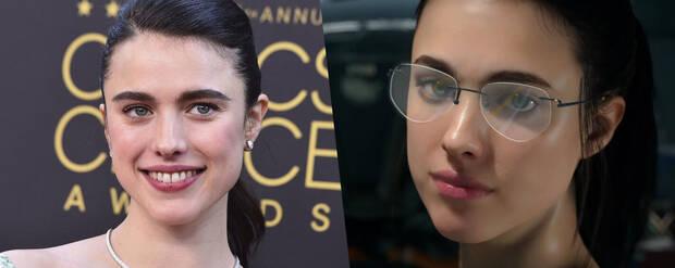 Actores y famosos en videojuegos: Margaret Qualley