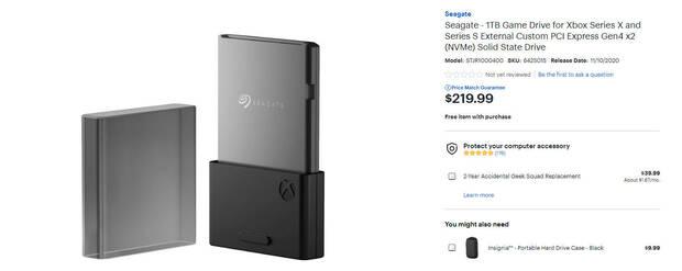 Seagate presenta su tarjeta de expansin SSD para Xbox Series X/S: 1TB por 249,99 euros Imagen 3