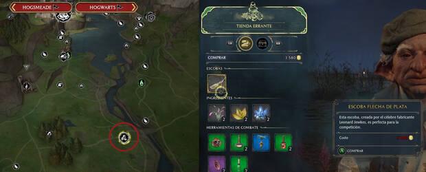 Hogwarts Legacy: Cómo conseguir la Escoba flecha de plata