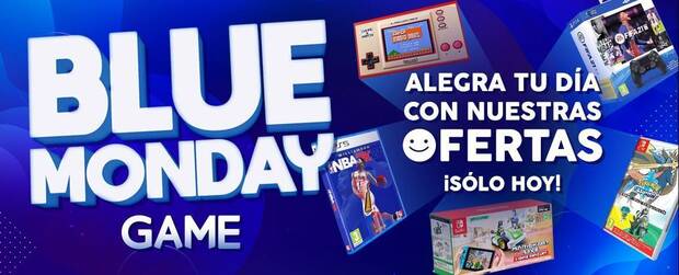 Ofertas Blue Monday en GAME