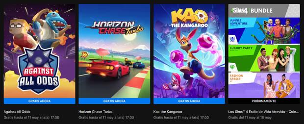 New free games on the Epic Games Store.