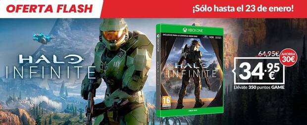 Halo Infinite de oferta en GAME hasta el 23 de enero