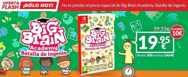 Big Brain Academy: Batalla de ingenio oferta GAME durante el da de hoy